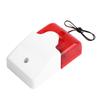Voice Burglar Alarm System Sound Alarm Flashing Light Sound Wire Siren  Security Alarm