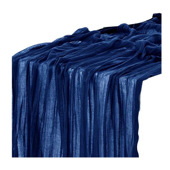 Флаг Однотонный Плиссированный Дизайн Богемный Стиль Свадебная Настольная Дорожка