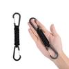 BaraRose Stylish and with Paracord Drop Aluminum for Outdoor and Backpacking 4 Double-Head Carabiner, Versatile, D-Ring Suspenders, Double-Head Braid,
