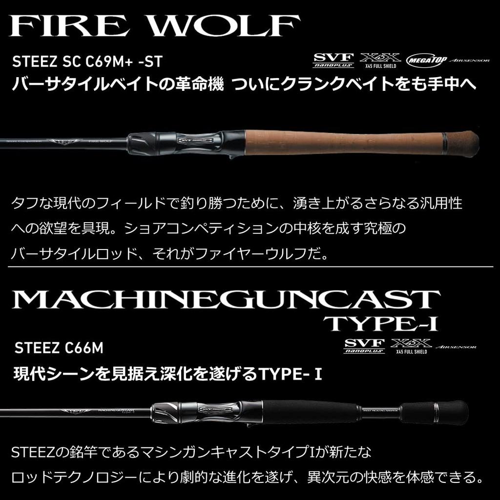 Daiwa 21 Steez Baitcasting Model C610H-SV