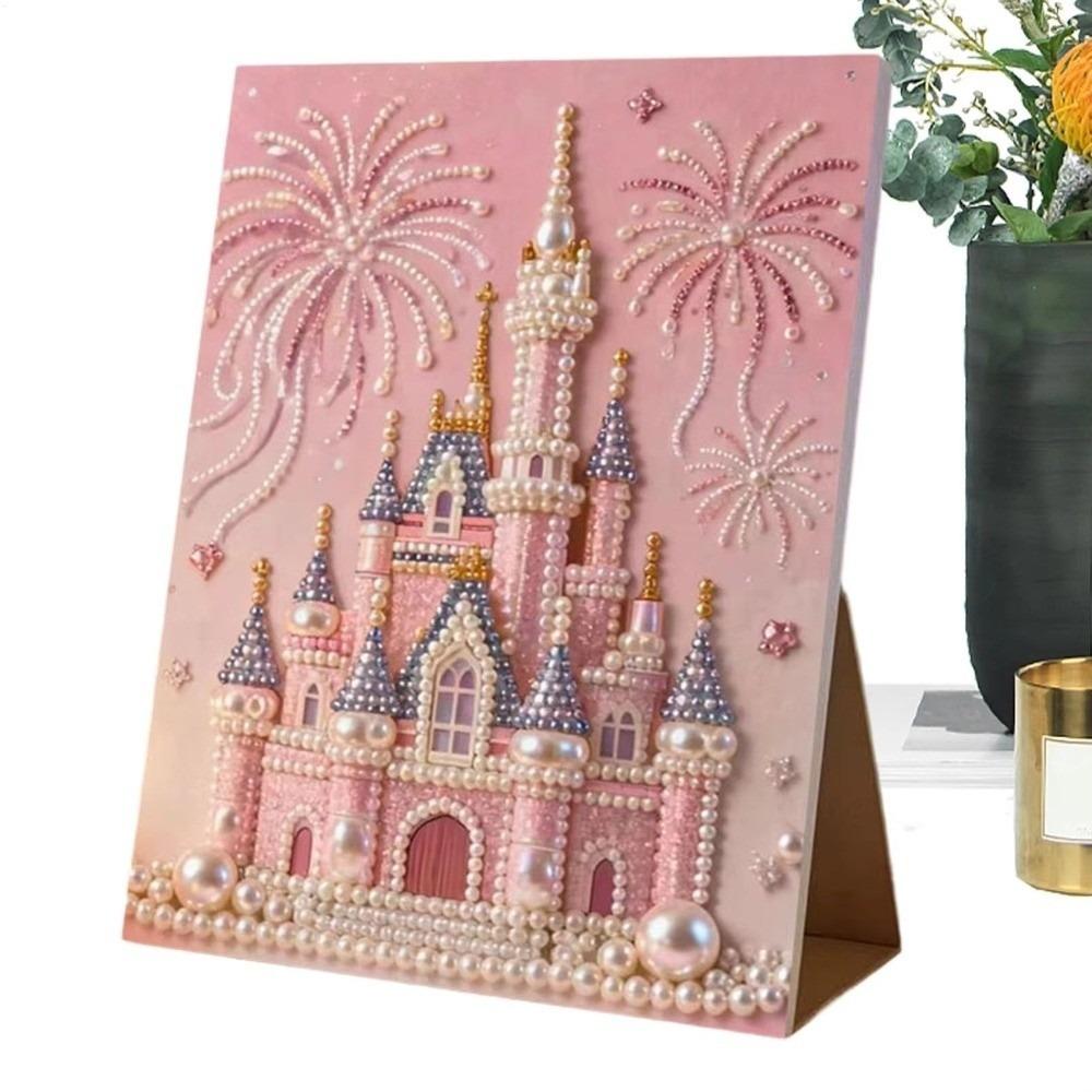 3D Creative DIY Beading Art Kit Stereo Stickers Handmade Pearl Painting Beginners