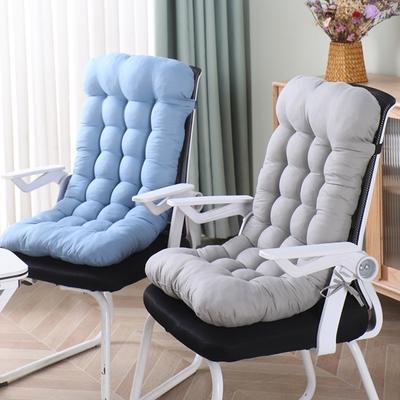 Подушка для офисного кресла, подушка для офисного стула с высокой поддержкой спины, нескользящая подушка сиденья для кресла-качалки с завязками для офиса, автомобиля, дома, столовой, кухни