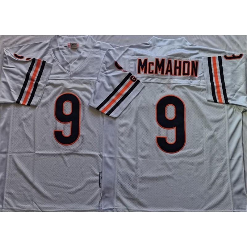 Chicago Bears Retro NFL Football Jersey Men Women Cotton Embroidered Sports Fan Apparel