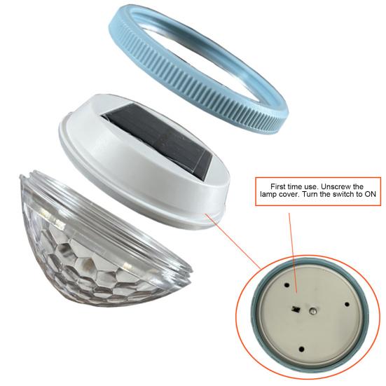 Солнечный светильник для бассейна, светодиодный плавающий светильник RGB, меняющий цвет, IP67, водонепроницаемый, окружающий