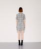 Chaenyuyog Detatchable Collar Dress [Black Check]