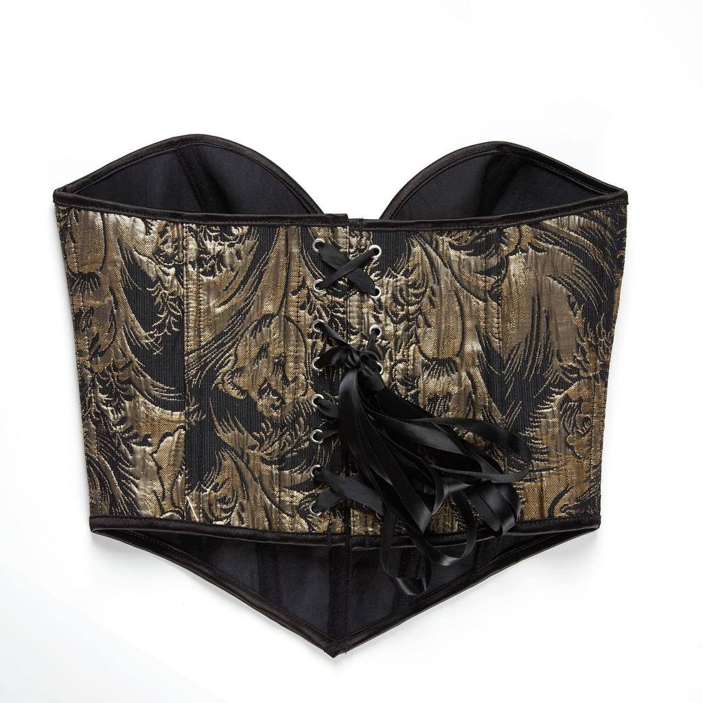 Женские укороченные топы-трубы Летние винтажные узоры Завязывающиеся сзади Бюстье Корсеты Бандо для уличной одежды Эстетическая одежда