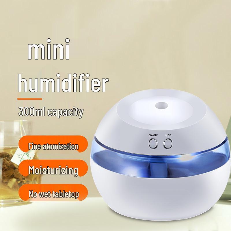 Мини Бесшумный USB Увлажнитель и Диффузор для Эфирных Масел для Дома, Офиса, Общежития - Компактный Очиститель Воздуха
