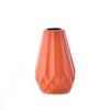 Imitation Ceramic Flower Vase Diamond Shaped Flower Arrangement New Flower Pot  Home Decoration