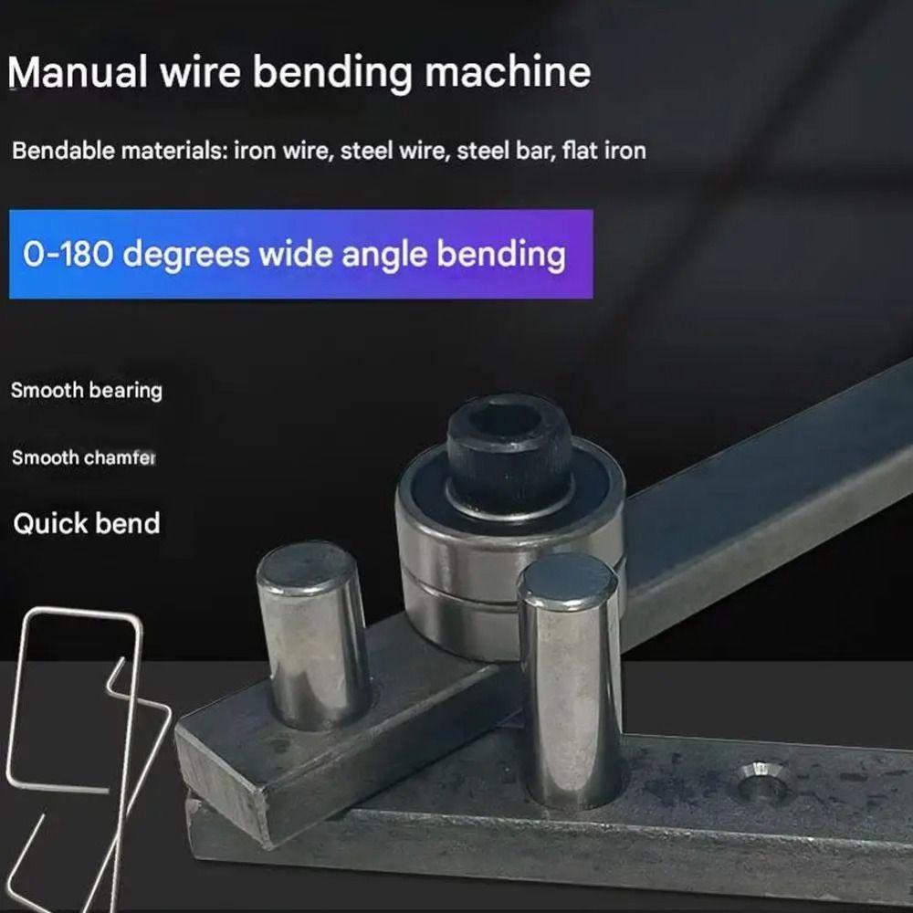 Multi Angle Bending Heavy-duty Metal Wire Bending Tool Manual Bending Machine Steel Fabrication