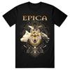 2026 Футболка с графикой группы Epica Хлопковая Унисекс Летняя С коротким рукавом Модный Бренд Футболка Роскошная Повседневная Винтажные Ретро Топы
