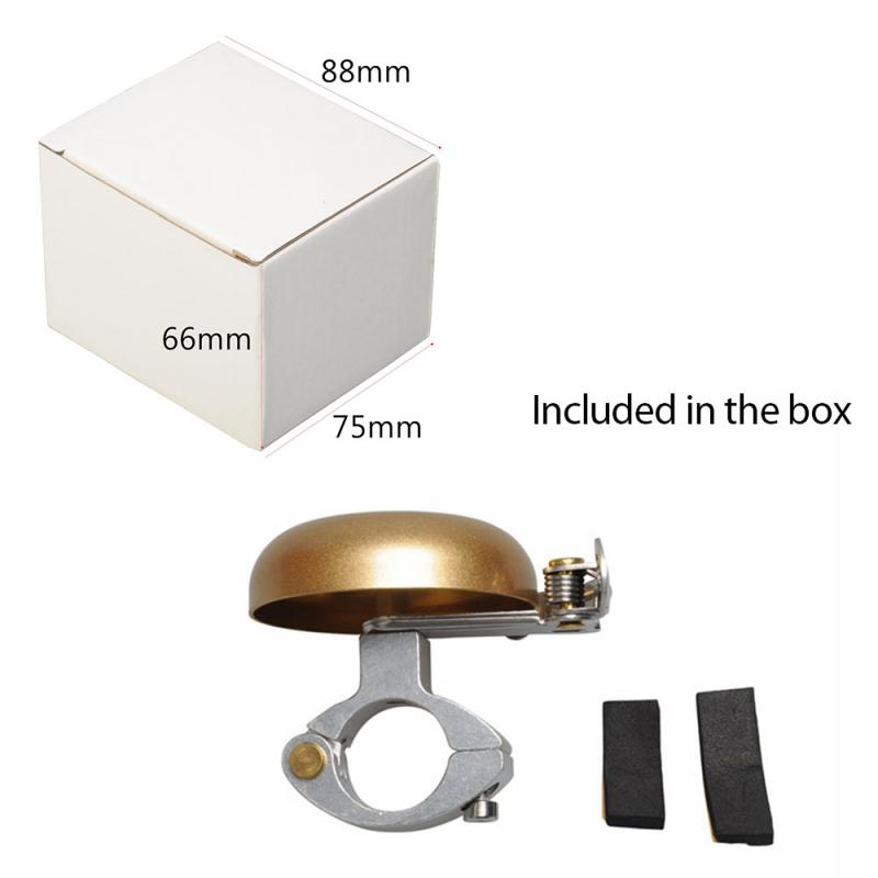 Велосипедный ретро медный колокольчик, руль, безопасный велосипедный звонок, велосипедный медный колокольчик, оборудование для верховой езды, аксессуары для велосипеда