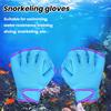 1 Pair Swimming Gloves Adjustable Men Women Aquatic Swim Training Glove Webbed Fitness Water Resistance Training Hand Fins Paddles Swimming Gear