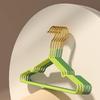 Newcomer Offer: Seamless Gold Hook Non-Slip Hanger - No Shoulder Bumps, Dip-Coated