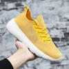 Мода 2025 Желтые кроссовки для бега Мужские спортивные кроссовки для ходьбы Сетка Сверхлегкая дышащая обувь Для активного отдыха Спортивная обувь для бега