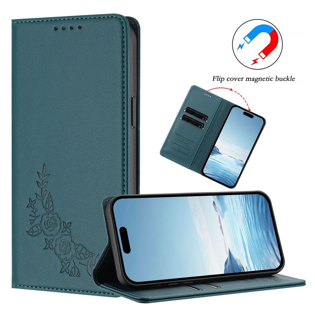Кошелек-чехол-книжка для Samsung Galaxy A57 A37 A26 A36 A56 A55 A35 A25 A24 A34 A54 A33 A53 A73 4G 5G с блокировкой RFID и магнитной застежкой