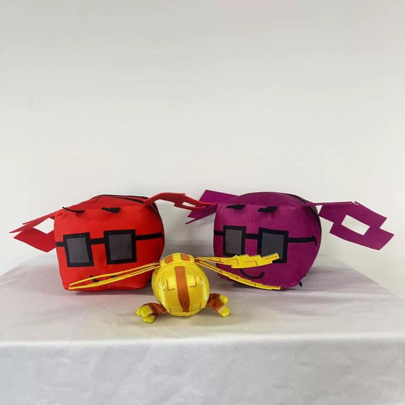 Выращивай Роблокс Сад Енот Лиса Стрекоза Пчела Плюшевая Игрушка Чучело Кукла Животное