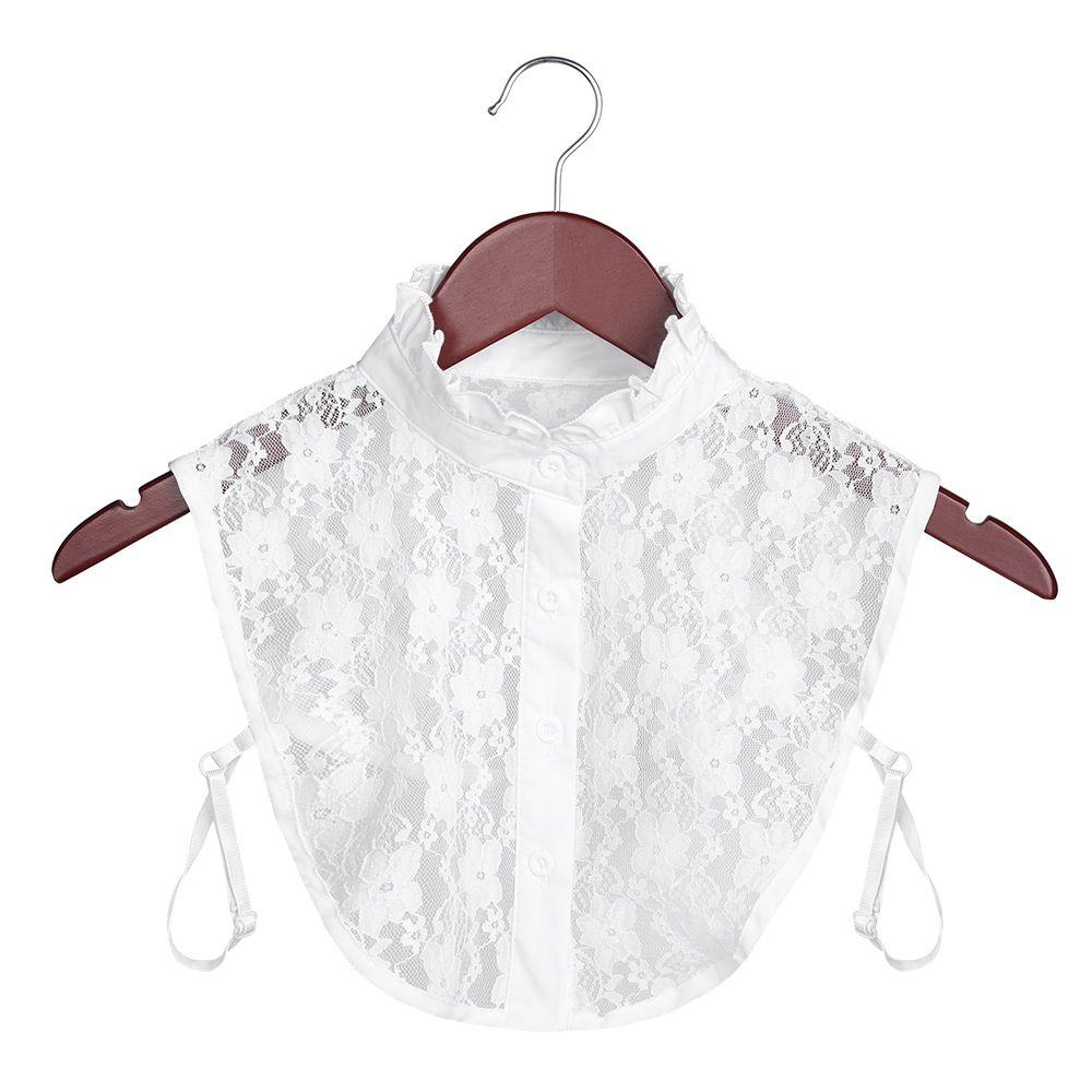 Lapel Leopard Grain Classic Cowboy Clothes Accessories Blouse False Collar Shirt Fake Collar Cotton