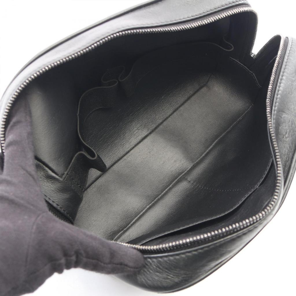 Used LOUIS VUITTON Trousse Toilette GM business bag clutch bag M68589 Monogram Shadow leather Black Black Used men