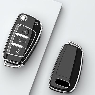 Новый Мягкий ТПУ Чехол-Держатель для Автомобильного Ключа для A1 A3 A6 A6L Q2 Q3 Q7 TTS R8 S6 RS3 Защитный Чехол для Ключа Брелок Автоаксессуары