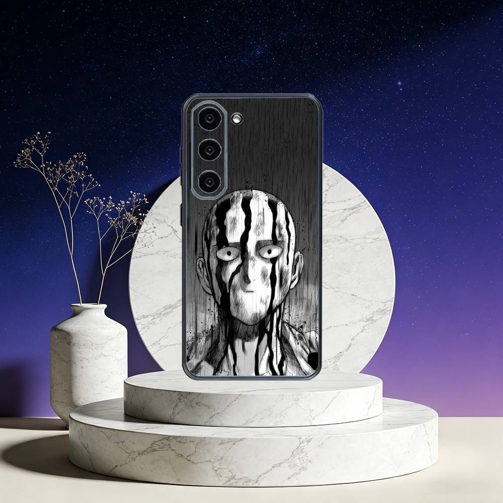 Чехол для телефона O-One P-Punch Anime Man для Samsung Galaxy A73, A72, A71, A70, A53, A52, A51, Другие Мягкий Черный Чехол
