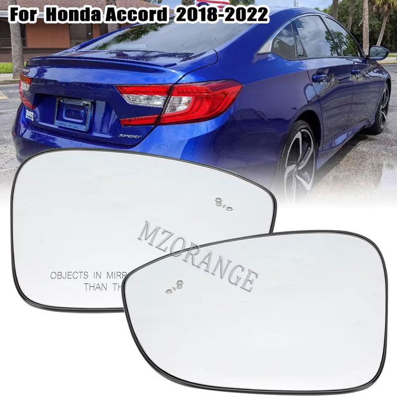 Side Rearview Mirror For HONDA Accord 2018- version car mirrors heated glass lens with Blind Spot light car accessories