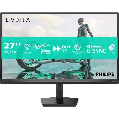Игровой монитор - PHILIPS - 27'' - 4K/FHD - 160Hz/320Hz - HP - Панель Fast IPS - 0,5 мс - Регулировка по высоте - 27M2N3800A/00