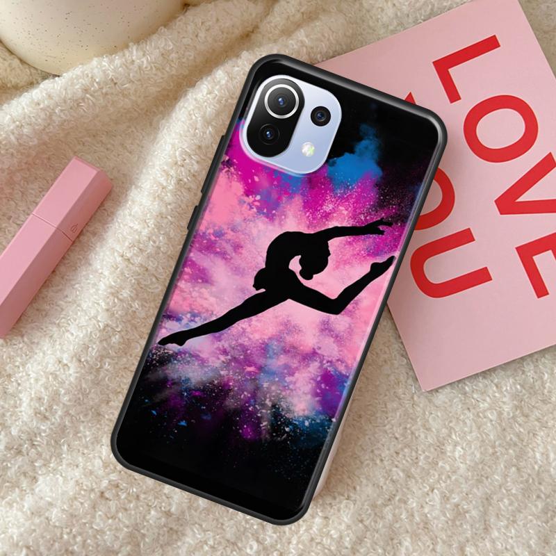 Gymnastics Oil Painting For POCO F3 F1 M3 M4 X3 Pro GT X4 Pro Phone Case For Xiaomi Mi 11 Lite 12 11T Pro Cover