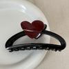 Hair Claw, Heart Design Hair Clip for Women, Stable Grip Back Head Hair Claw for Various Hairstyles Daily Wear Special Occasions