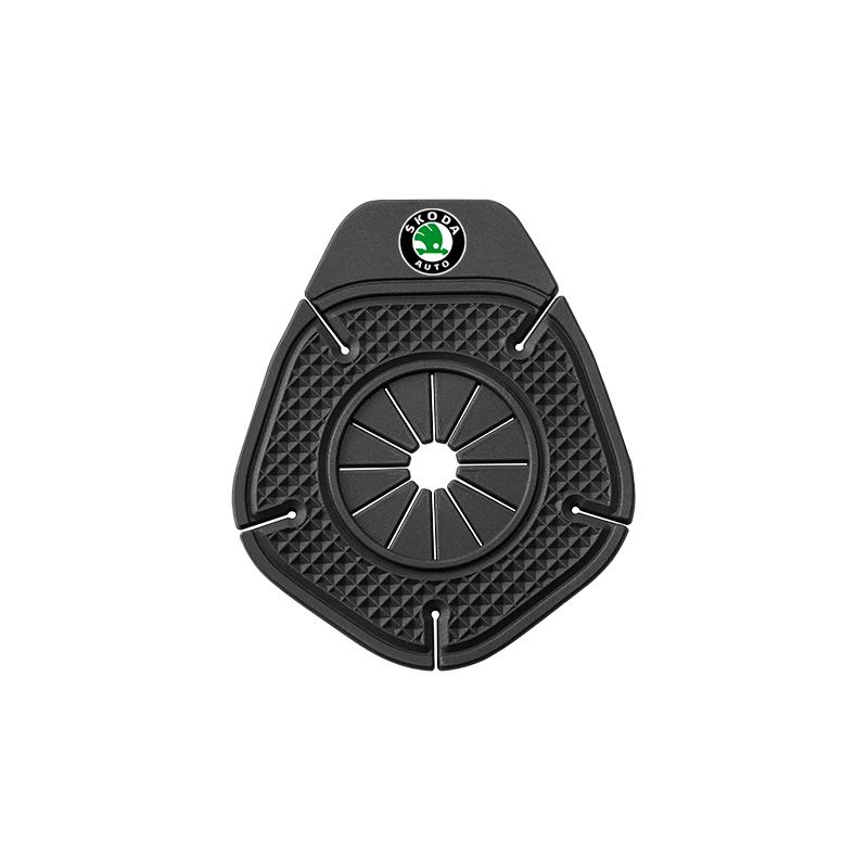 AAABO1 1/2Pcs Car Wiper Hole Protective Covers Debris Leaves Dustproof Sleeve For Skoda Octavia KAMIQ KODIAQ SUPERB RAPID KAROQ FABIA