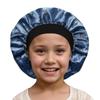 Children's Satin Sleep Cap - Soft Elastic Silk-like Hair Care Hat