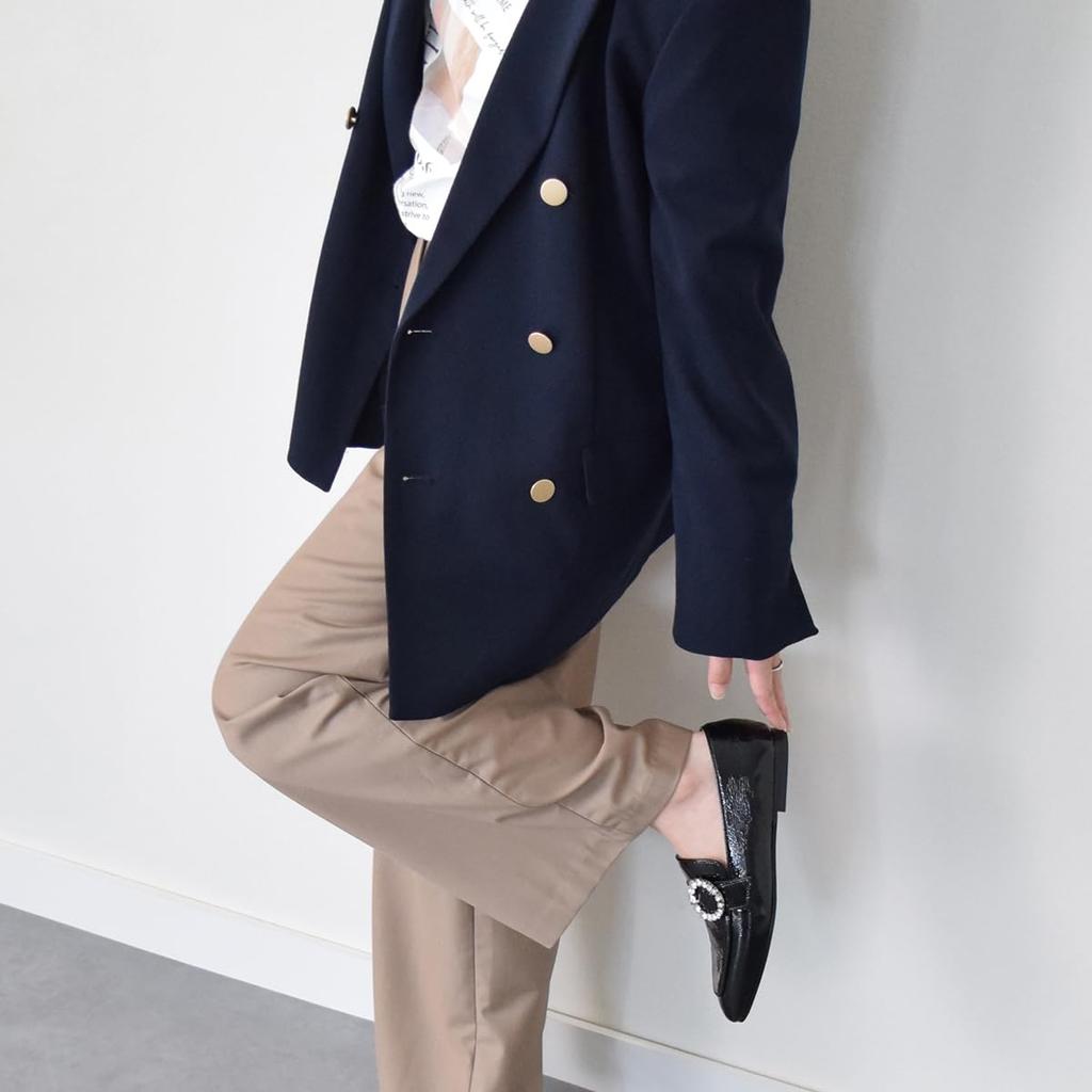 Лоферы Bijou Buckle Loafers F41638 F41638 см [Fabiosconi] Женские 25,5 см~26,0