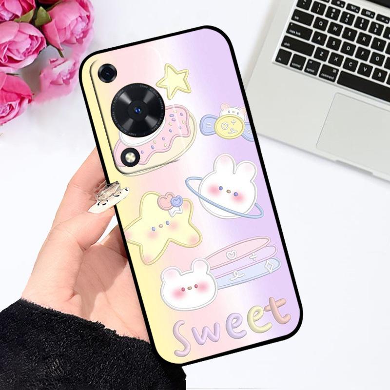 Чехол для Huawei Nova Y72S Y72 Y63 4G Модный Мультяшный Чехол Мягкий Силикон Fundas Для Huawei Nova Y63 Задняя Крышка Бампер Novay72