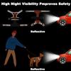 Собачий поводок, Взрывозащищенный, Противоударный, Защита от побега, Шлейка для груди и спины для крупных собак, Светоотражающий поводок для собак, Жилет для питомца