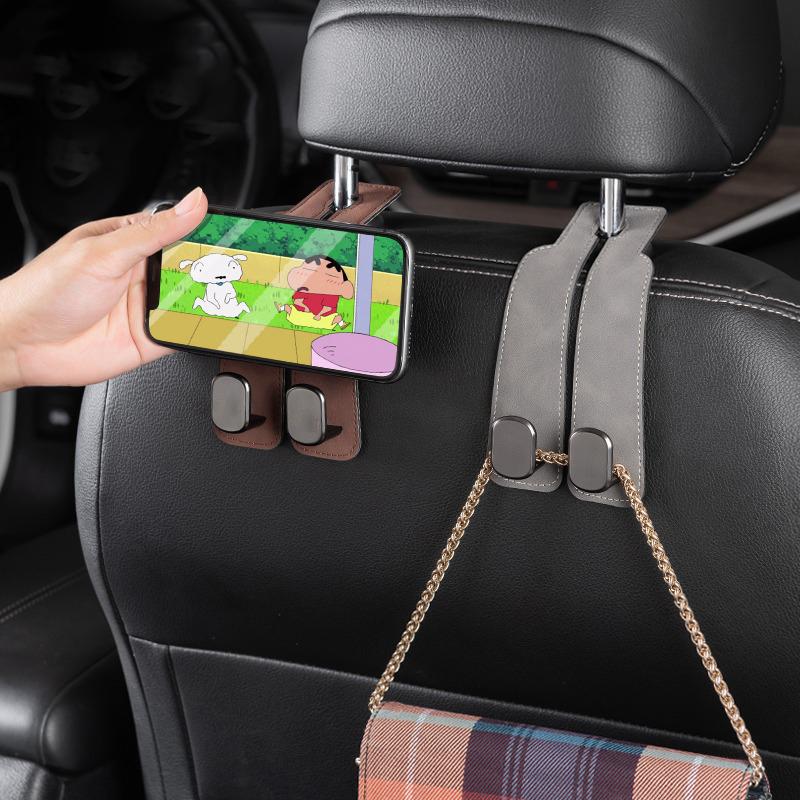 Car Seat Headrest Hook Auto Rearseat Hanger Accessories For Citroen C4 C3 C5 C1 C2 Berlingo Celysee Cactus Picasso Saxo Grand ajy256