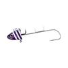 Shimano Sabermaster Bullet Tenya Размер 80 PN-TW1Y Супер-люминесцентный Зебра Фиолетовый Волос Рыболовная джиг-приманка для ловли ставриды