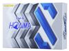 Honma Golf 1 Dozen BT1908 TOUR Honma TW-X Balls, (12 Balls), White/Yellow, 3-Piece Set, WORLD, Golf, HONMA/Yellow/TW-S