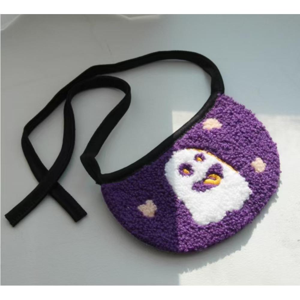 Dog cat saliva towel bib belly pocket pumpkin ghost festival cat christmas pet supplies clothes decoration dog supplies