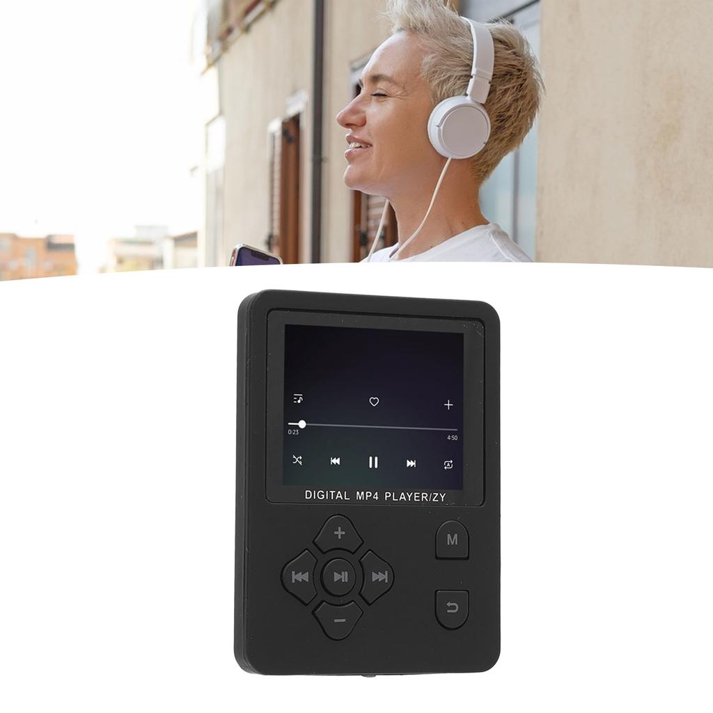 MP3-плеер с 5.0 HiFi Портативный MP3-плеер с радио, диктофоном, электронной книгой для спорта, бега