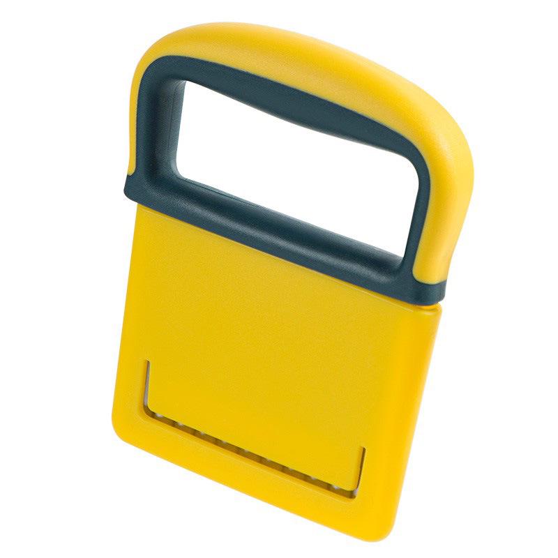 Волнистый картофельный нож – Рисунок «Волчий зуб», Гофрированный слайсер для фигурной нарезки и многофункционального использования