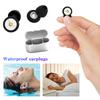Silicone Ear Protection Earplugs Waterproof Swimming Ear Plug Washable with Earplug Caps & Case for Swimming Showering