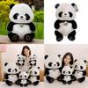 Плюшевая игрушка Большая панда Pp Милая мультяшная набивка Декор для детской спальни Кукла Подарок