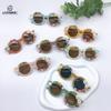 Travel Sunscreen And Uv Protection Diy Round Frame Baby Cute Sunshade Flower Letters Cute Children'S Sunglasses