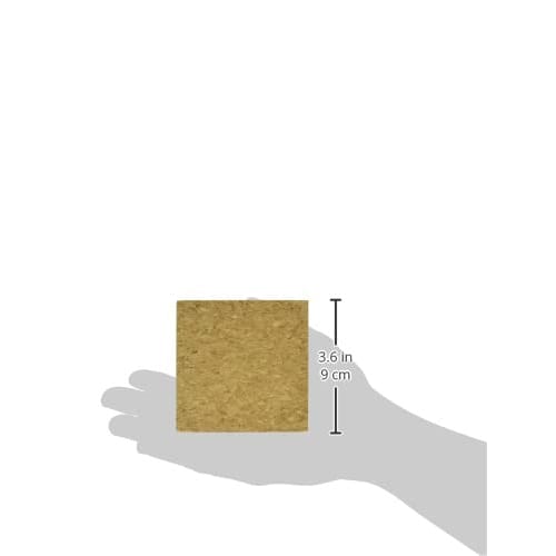 Kawaji Shoten Cork Block, 90 x 90 x 90mm, Brown