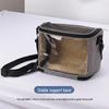 Breathable Crossbody Carrier for Small Pets: Hamster, Guinea Pig, Mole, Hedgehog, Parrot