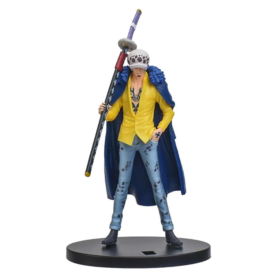 Горячая 17см Аниме мужчины и женщины Стиль Стоячая Фигурка One Piece Страна Трафальгарское Право ПВХ Коллекционная Модель Куклы Игрушка Для Подарка