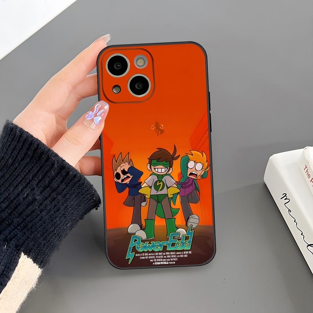 Игровой чехол Eddsworld для iPhone 18 16 Plus 15 14 Pro Max 13 Mini 11 12 Xr X Xs 6 7 8 SE Plus Задняя крышка