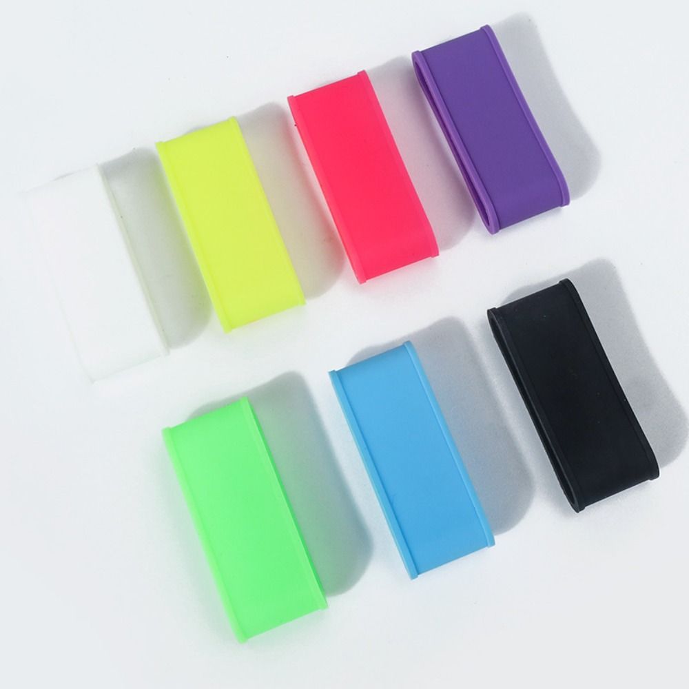 Теннисная ракетка, ручка, конец, плоская форма, фиксирующая петля для налобного ремня, многоразовое уплотнительное силиконовое кольцо