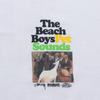 Stussy Футболка с фото группы Beach Boys Унисекс Белый 3903703