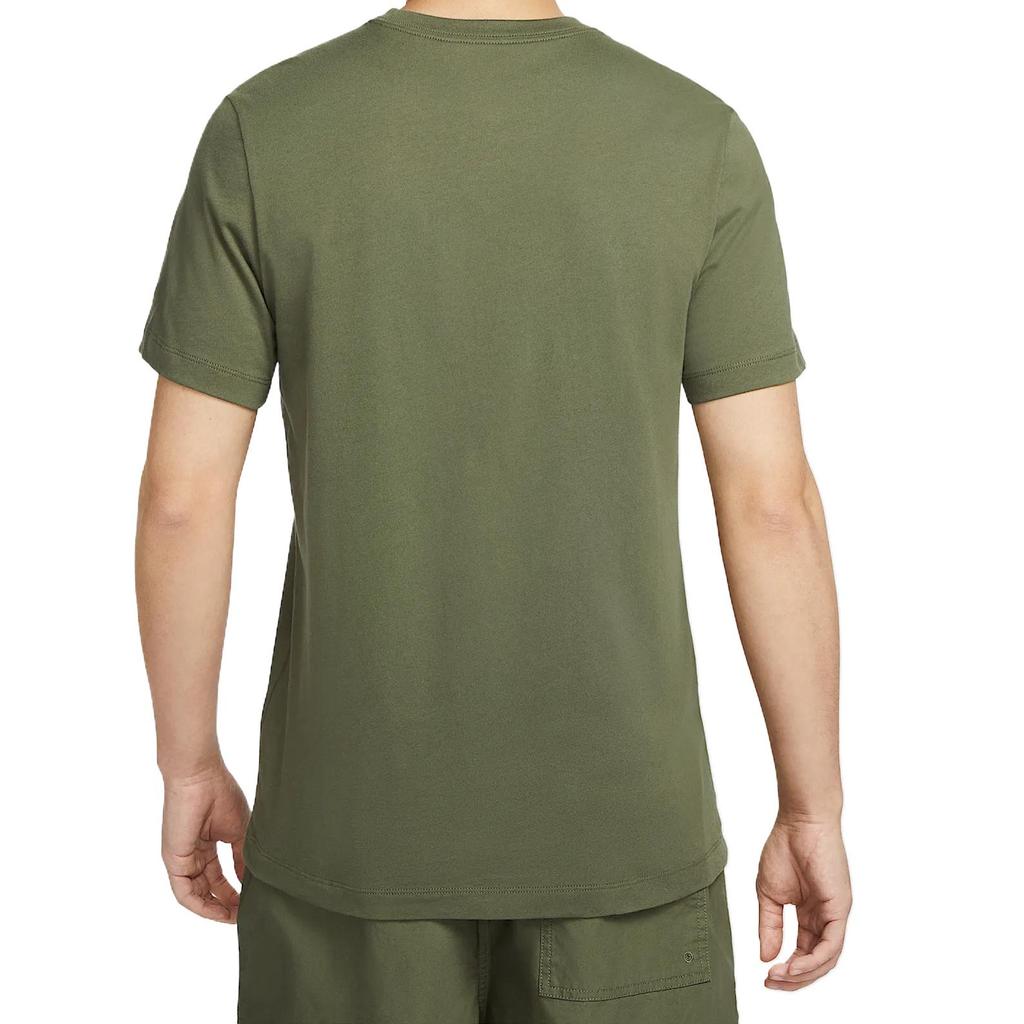 Nike Спортивная футболка мужская Medium Оливково-зеленый AR5005-222