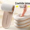 Breathable Shock-Absorbing Leather Insoles: Comfort & Odor-Resistant for Active Men & Women